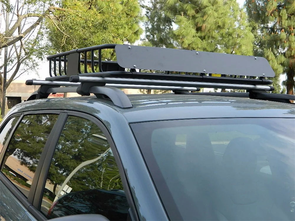 Black Universal Roof Rack Cargo Basket M868