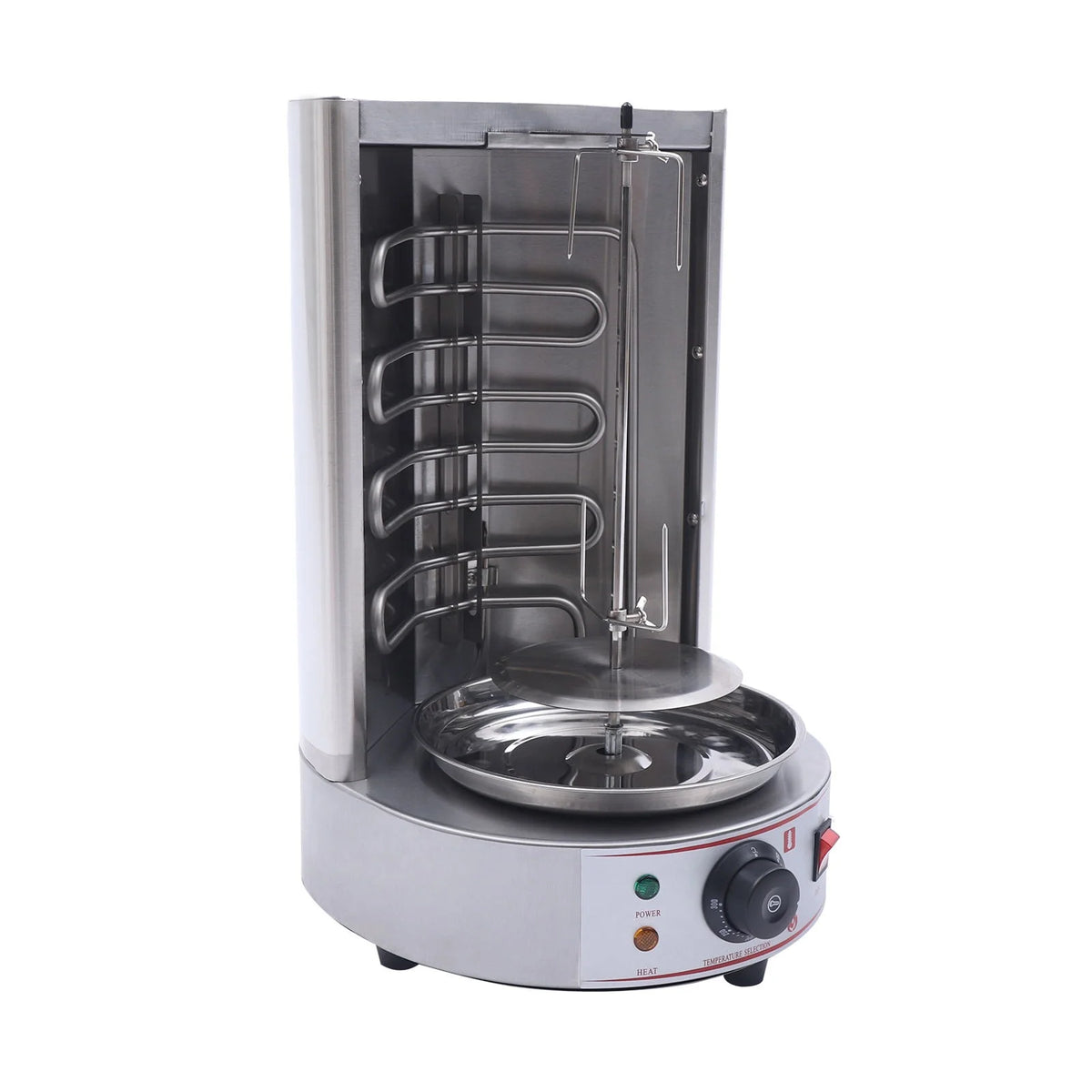 3000W Vertical Shawarma Machine with 2 Heating Pipes S17853