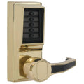 Bright Brass Cylindrical Lever Lock U5910