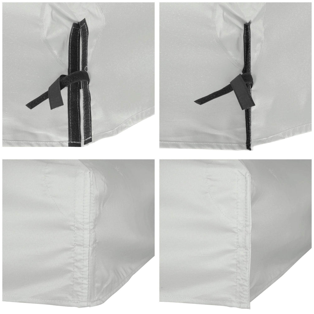 10x10ft Grey Gazebo Canopy Replacement V34361
