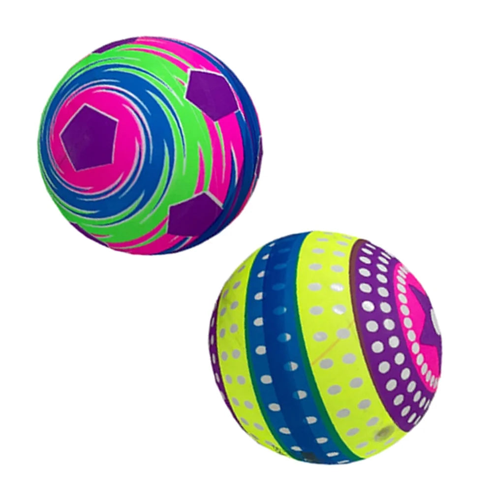 Inflatable Beach Balls Rainbow Plastic Volleyball W2206