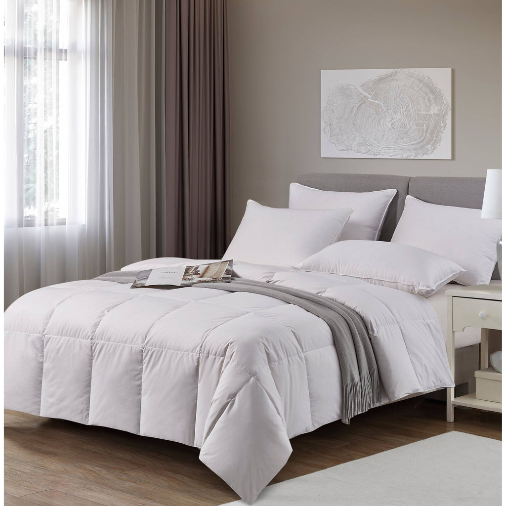 White Down Fiber Comforter King K1233