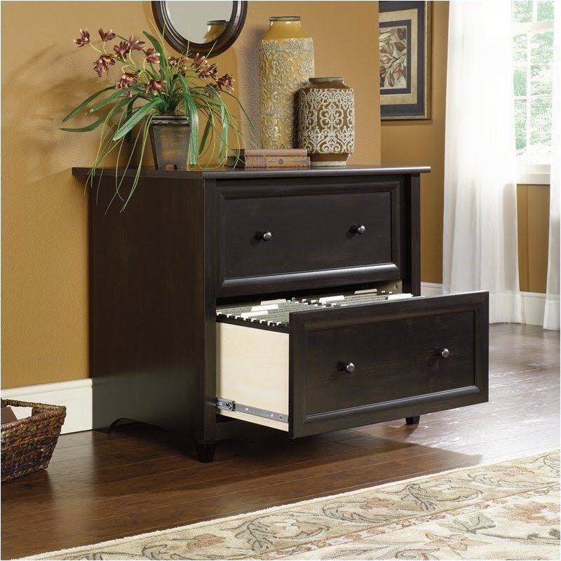 2 Drawer Black File Cabinet K7679