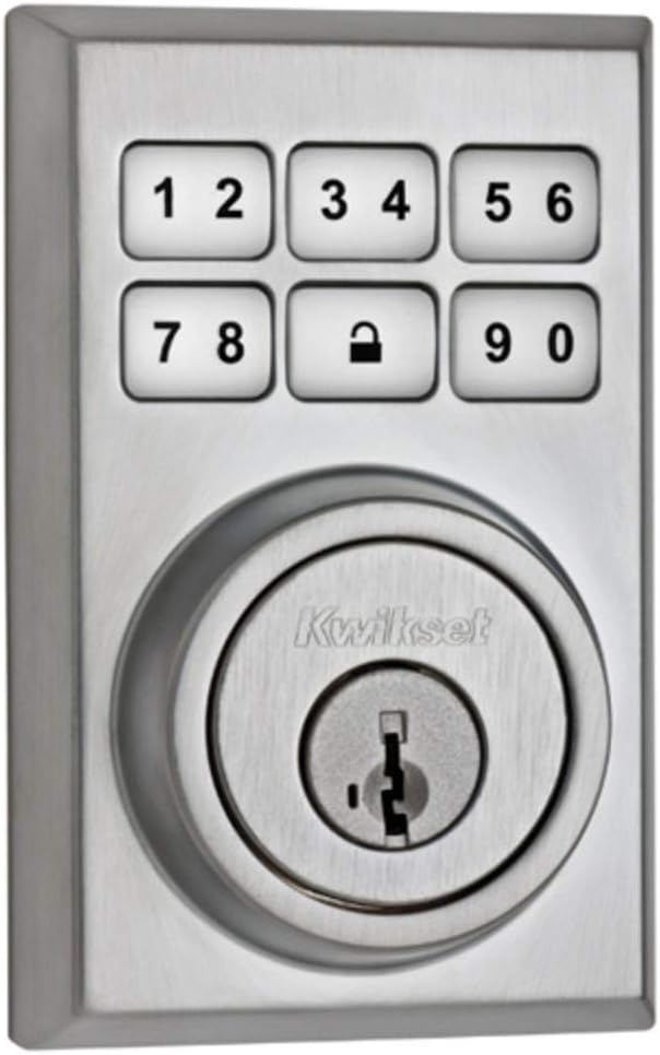 Satin Nickel Z-Wave Deadbolt S71843