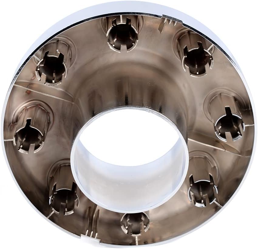 Chrome Open Dually Front Wheel Center Hub Cap C31038