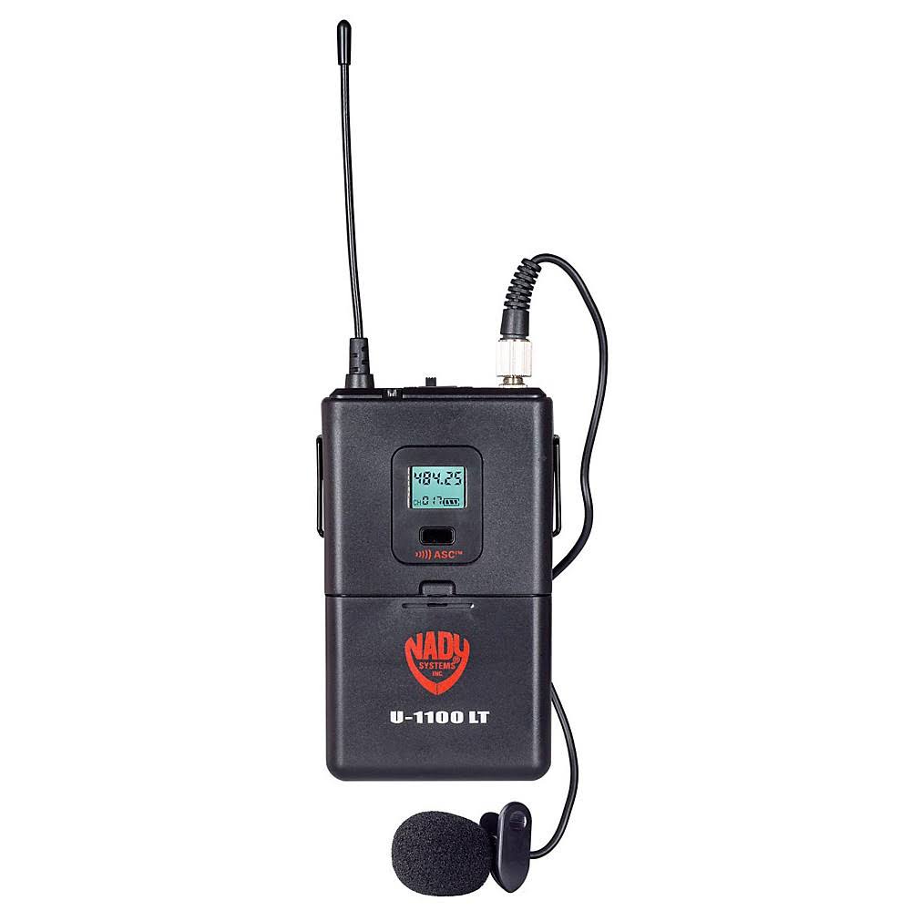 100-Channel UHF Wireless Lavalier Microphone System B2206