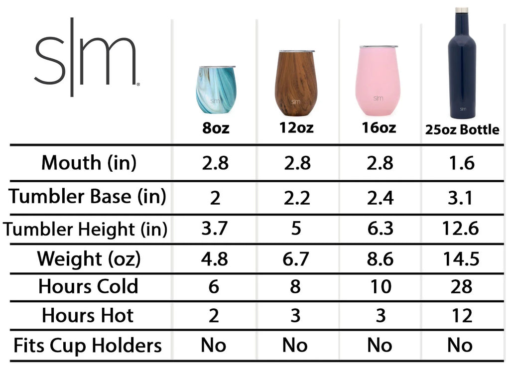 2 12oz Vacuum Insulated Stainless Steel Wine Tumbler Glasses with Lids & 1 Wine Bottle T8803