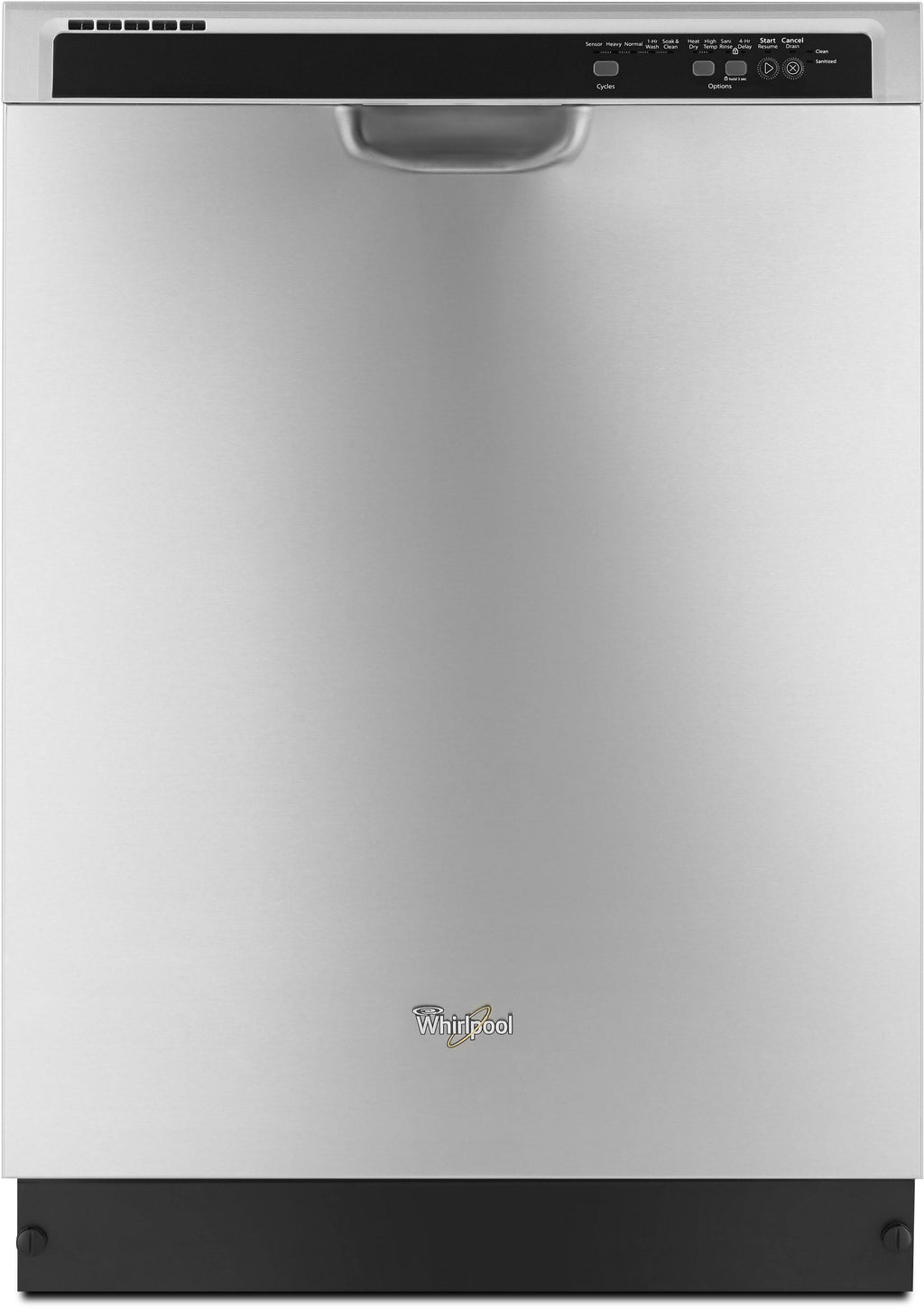 Monochromatic Stainless Steel Built-in Dishwasher O7007