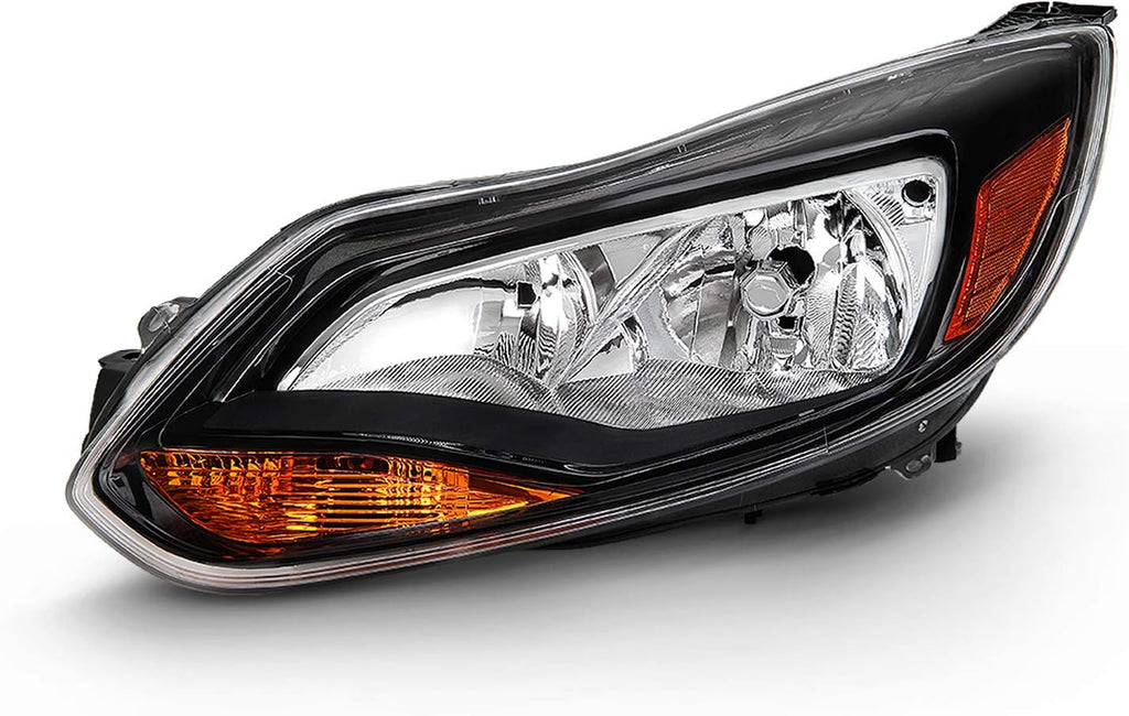 Black Trim Halogen Headlight Replacement Pack of 2 J2447