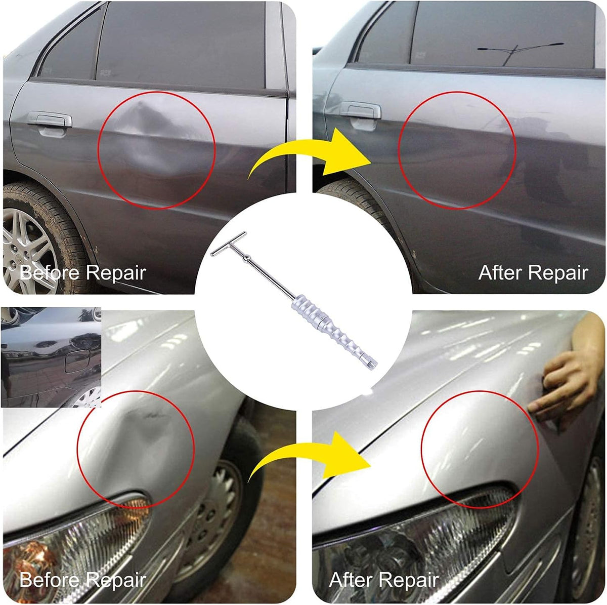 Paintless Dent Repair Kit with Storage Bag A2067