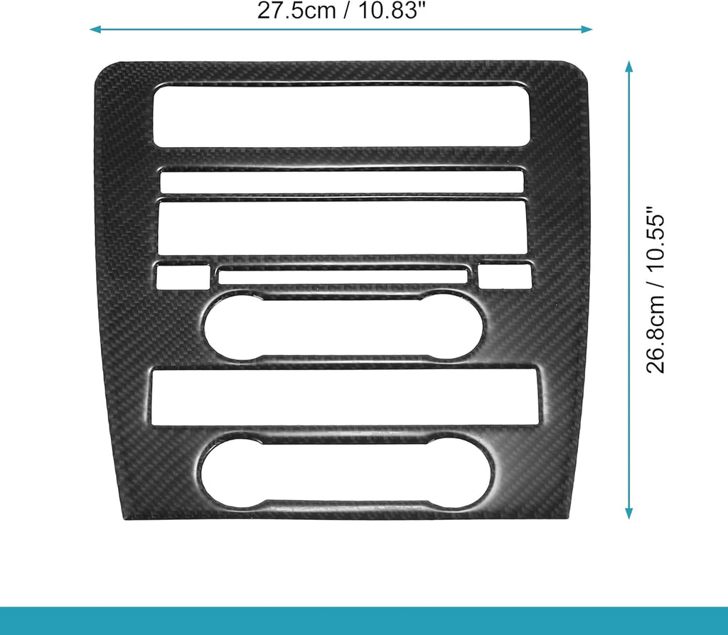 Soft Carbon Fiber Trim Cover for Ford Mustang 2009-2013 Pack of 2 H76866