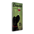 Black Dog Graphic Art on Wrapped Canvas S36862