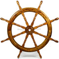 Nautical Decor Pack of 2 Wooden Ship Wheel C88655