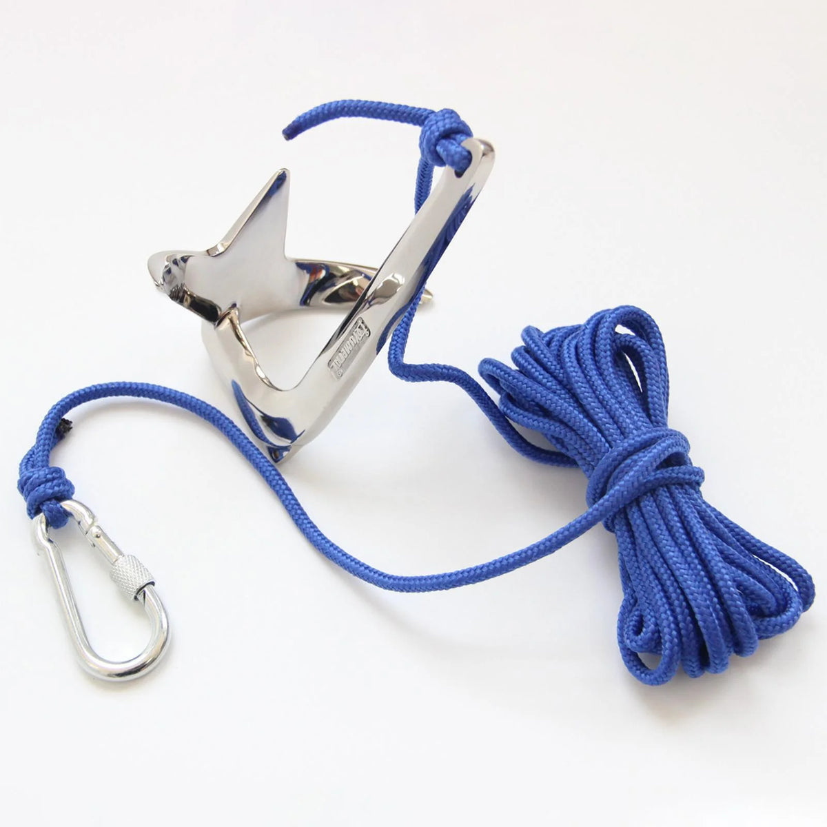 Boat Anchor with 5M Rope Kayak Anchor Accessories C5384