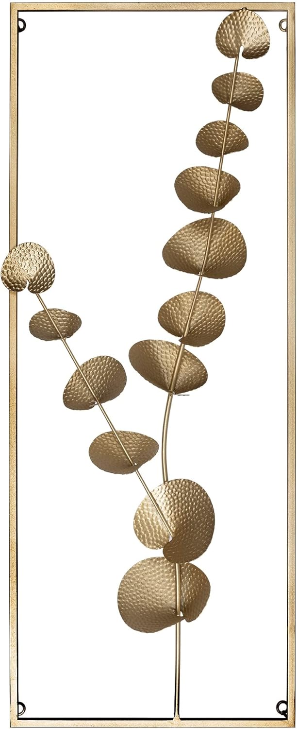 Modern Gold Metal Wall Panel X842