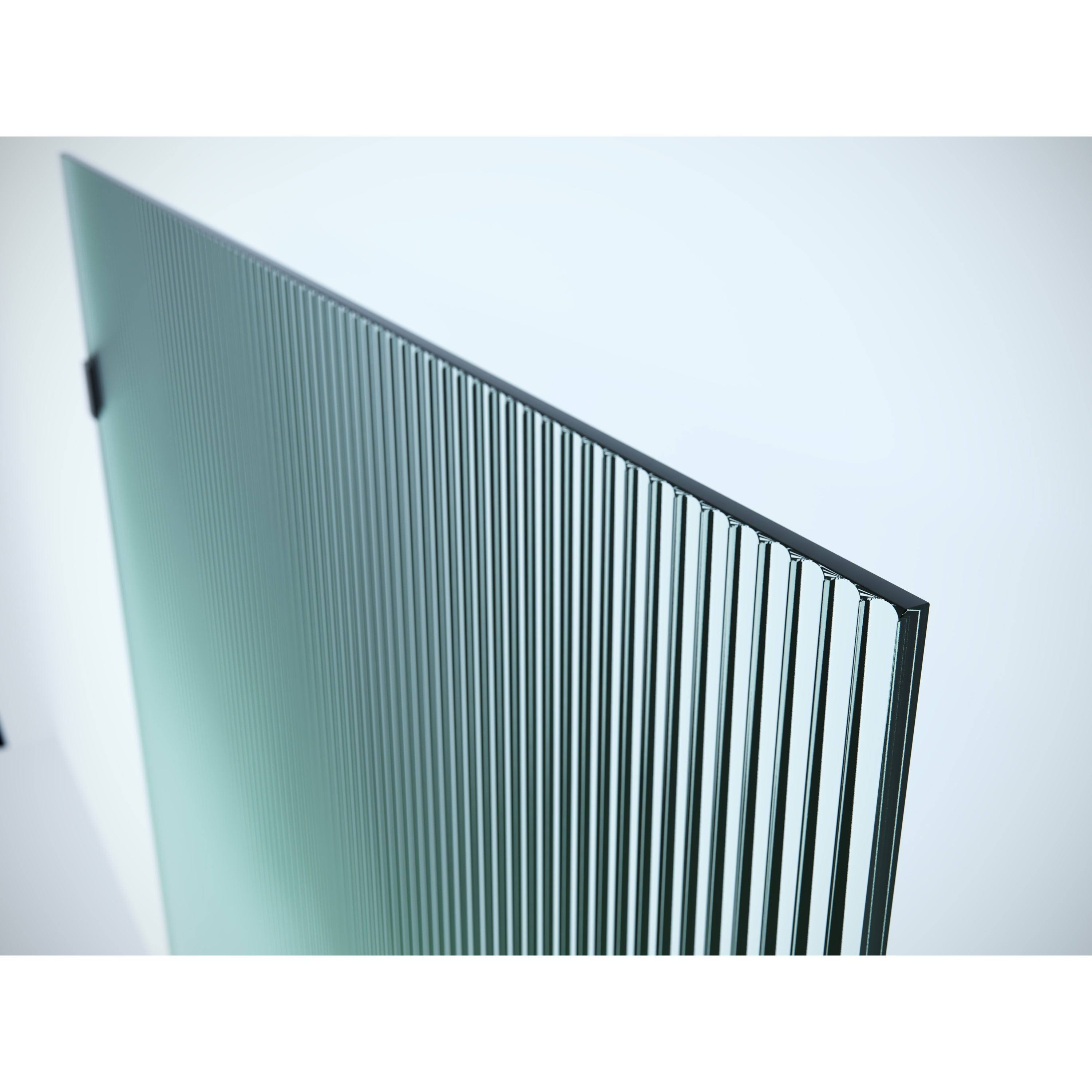 Bronze Frameless Fixed Glass Panel N70762