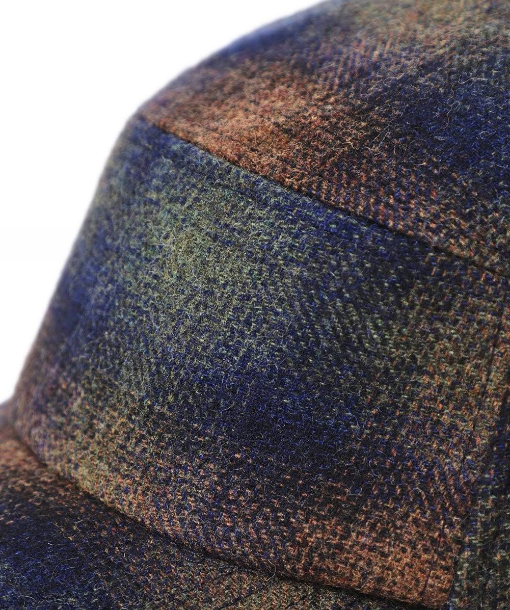 Green Plaid Baseball Cap I650