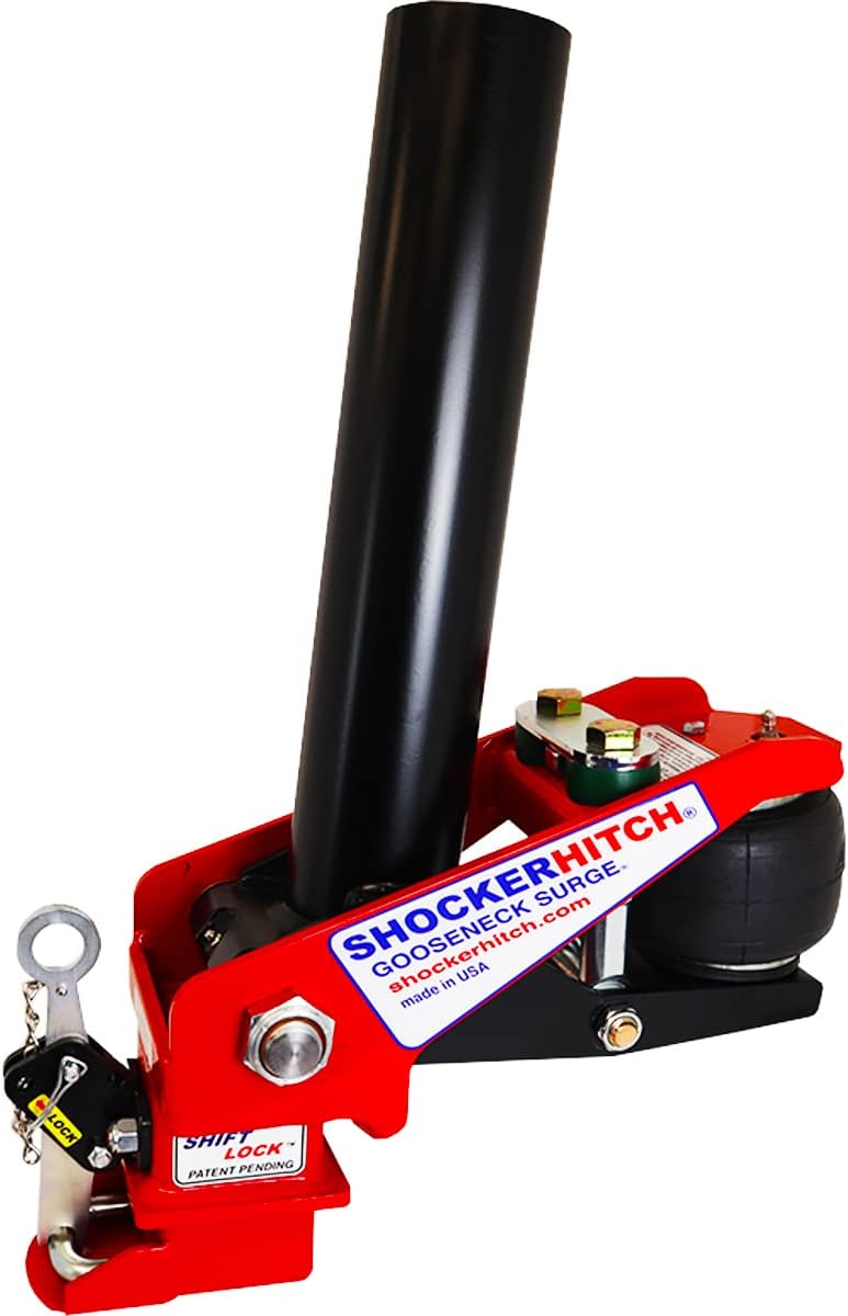 Gooseneck Air Hitch & Coupler, Round 4" Blank No Pin 30K SL J860