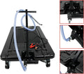 17 Gallon Low Profile Roll Around Oil Drain Pan with 110V Electric Pump and 8FT Hose V1079