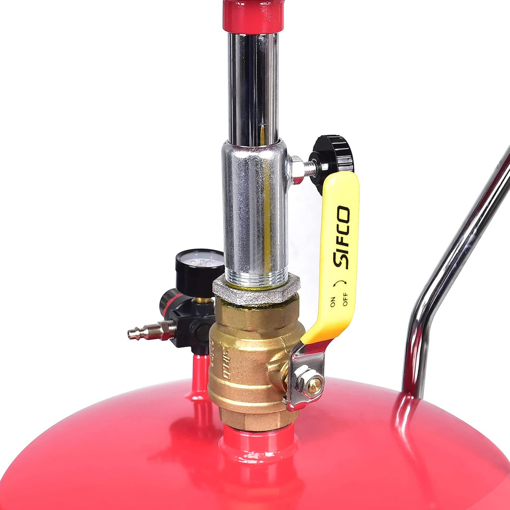 18 Gallon Portable Oil Lift Drain with Oil Pan Funnel S7718