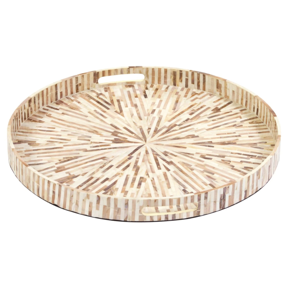 Round Mother of Pearl Tray C695