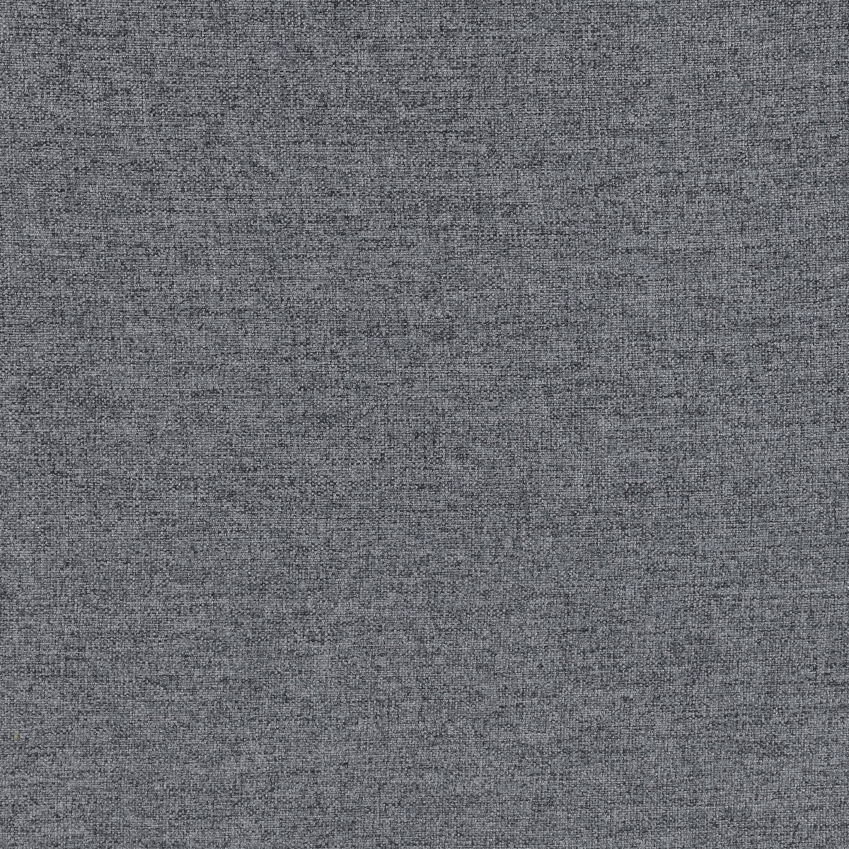 Padded Armless Accent Chair with Ottoman - Grey H6567