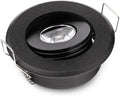 Pack of 10 Mini 3W LED Spot Light Black Recessed Ceiling Light D3690