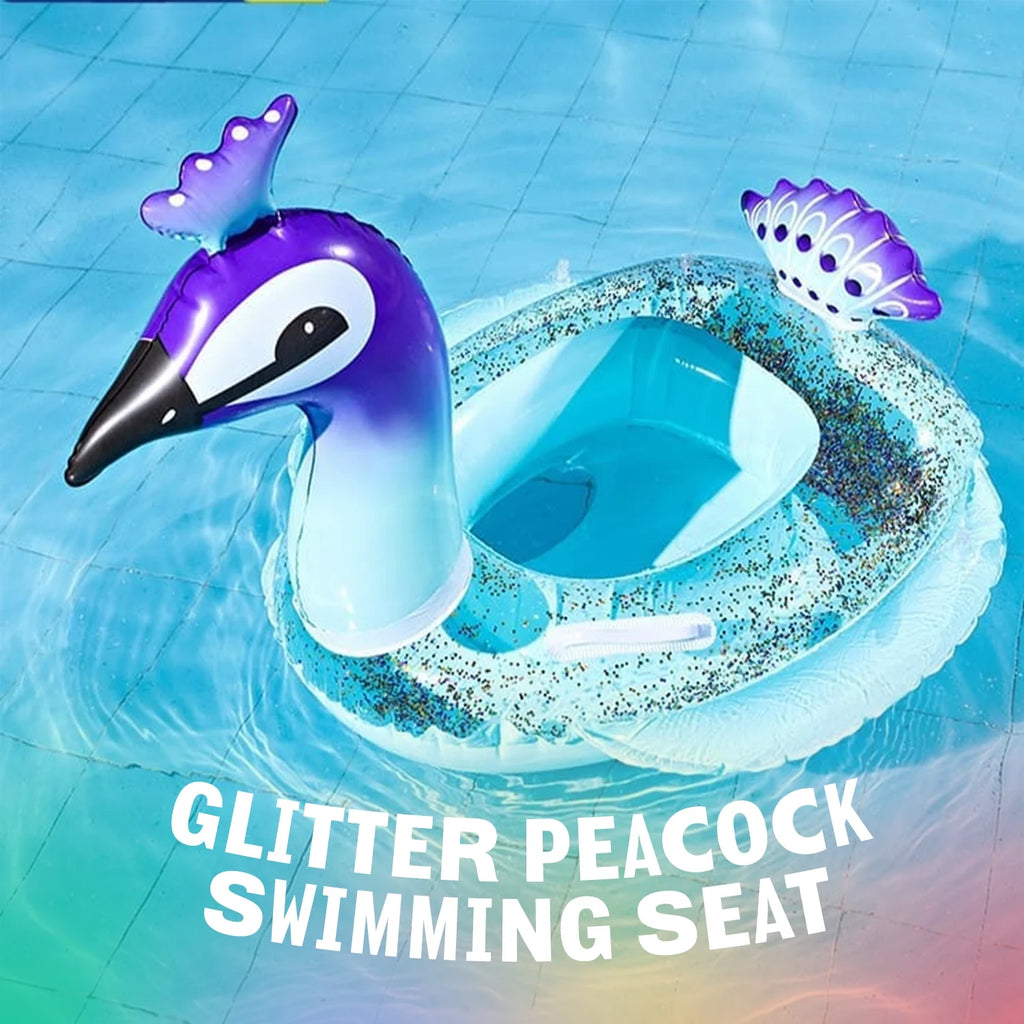 48" Giant Inflatable Peacock Pool Floatie N6775