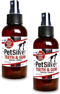 Teeth & Gum Spray for Dogs and Cats with Chelated Silver, 2 Pack G415947