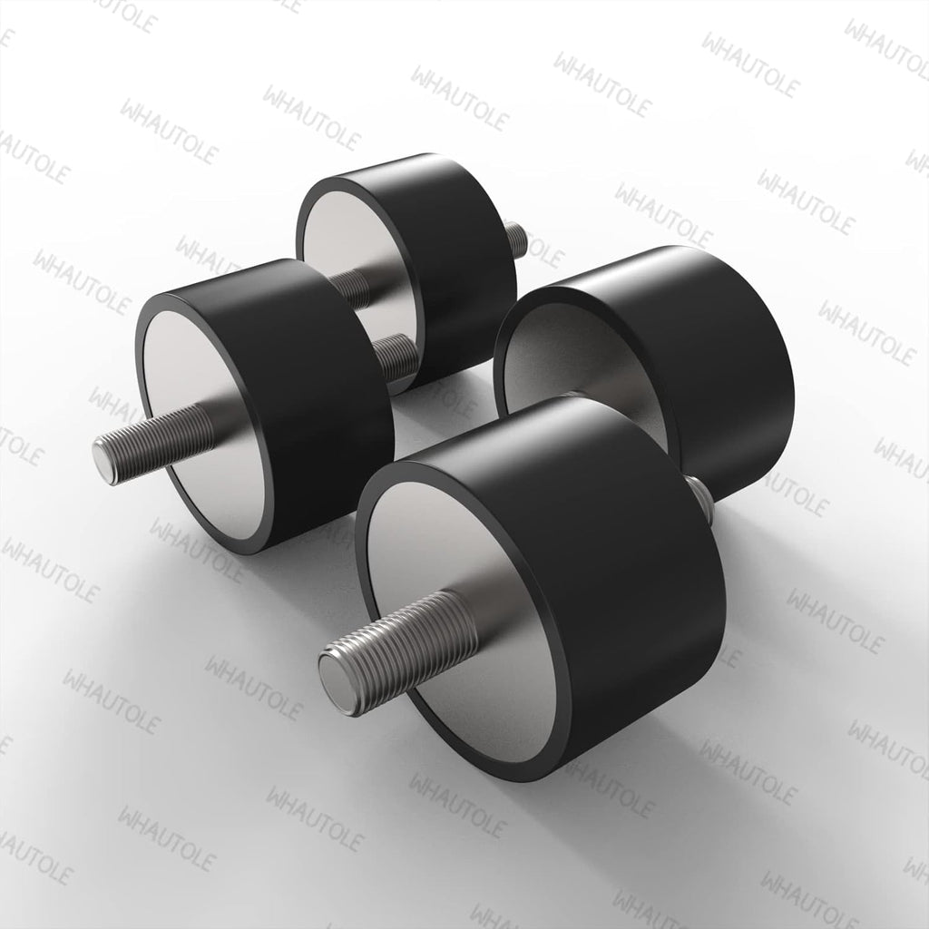Engine Rubber Motor Mount Kit, Front and Rear Mounts, Pack of 2 L358945