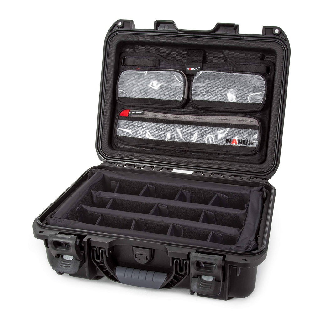 920 Series Case with Lid Organizer and Dividers (Black) P74435