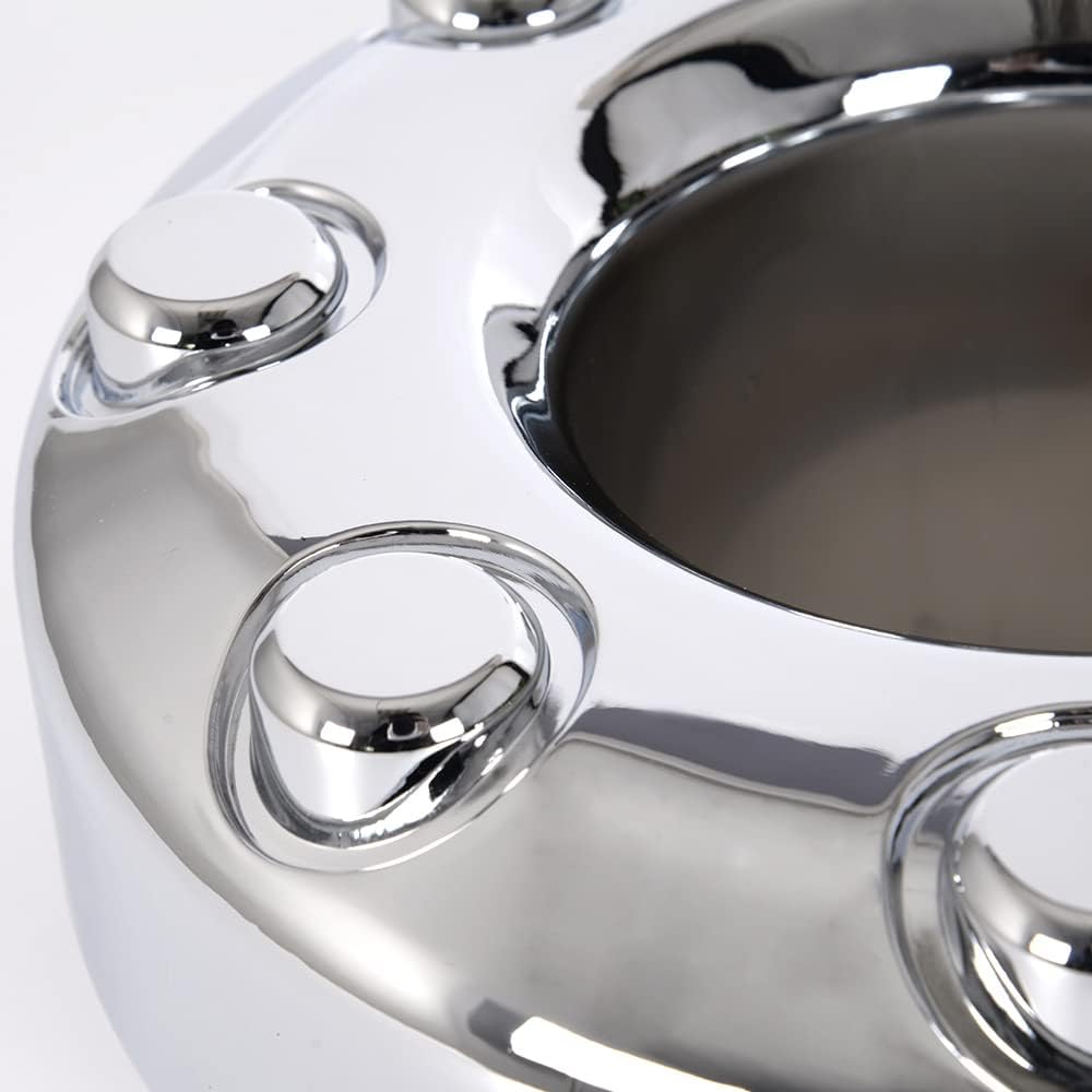 Chrome Open Dually Front Wheel Center Hub Cap C31038