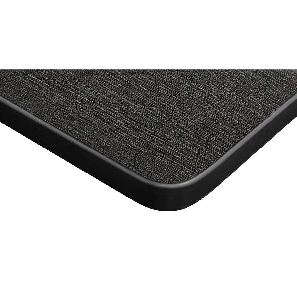 White & Grey Square X-Base Table L2359