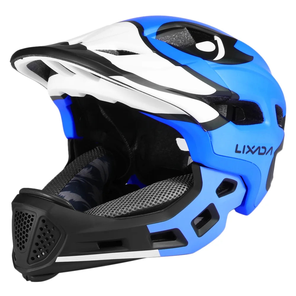 Kids Detachable Full Face Helmet for Cycling Skateboarding Roller Skating G1785