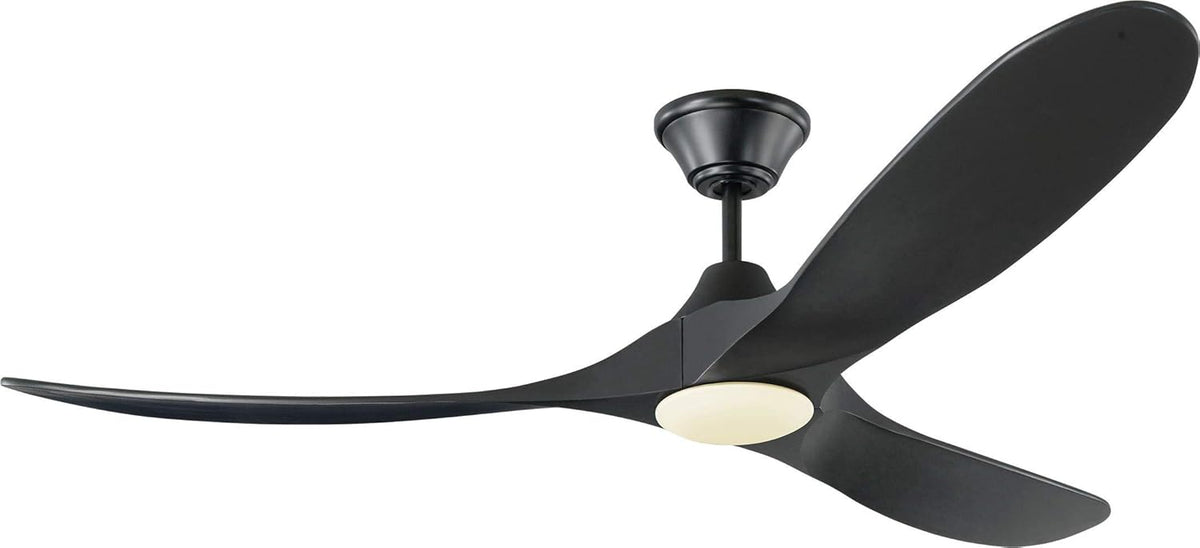 Brushed Steel 52 Ceiling Fan with LED Light and Hand Remote Control L977663