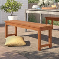 Wooden Picnic Bench Brown N63640