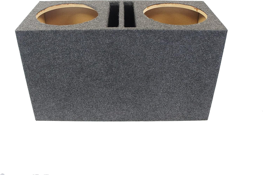 Dual 12" SPL Bass Subwoofer Sub Box Stereo Enclosure W520054