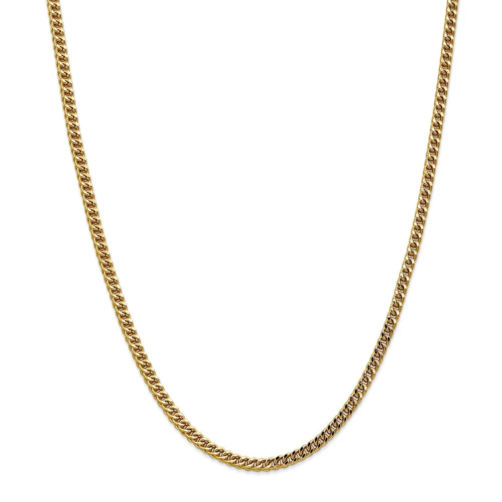 14kt Yellow Gold 20 inch Franco Chain with Lobster Clasp C766