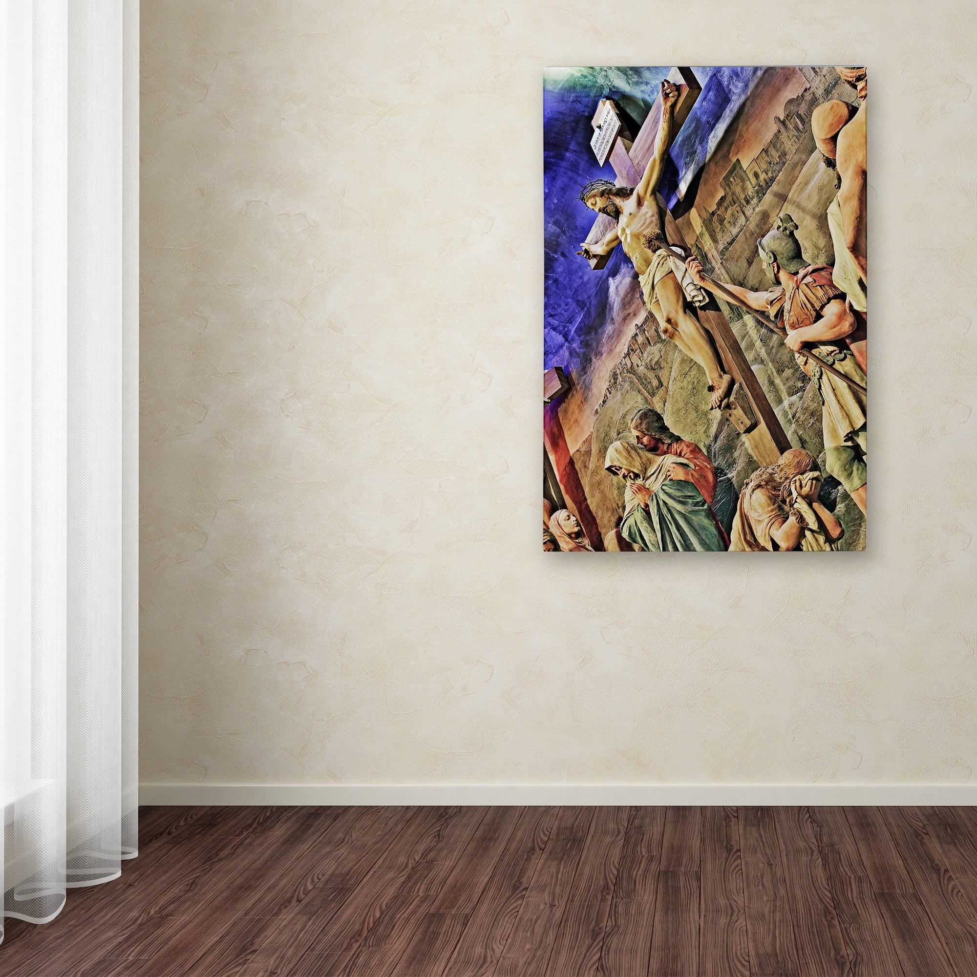 Canvas Art 'Altar of Calvary' V6530