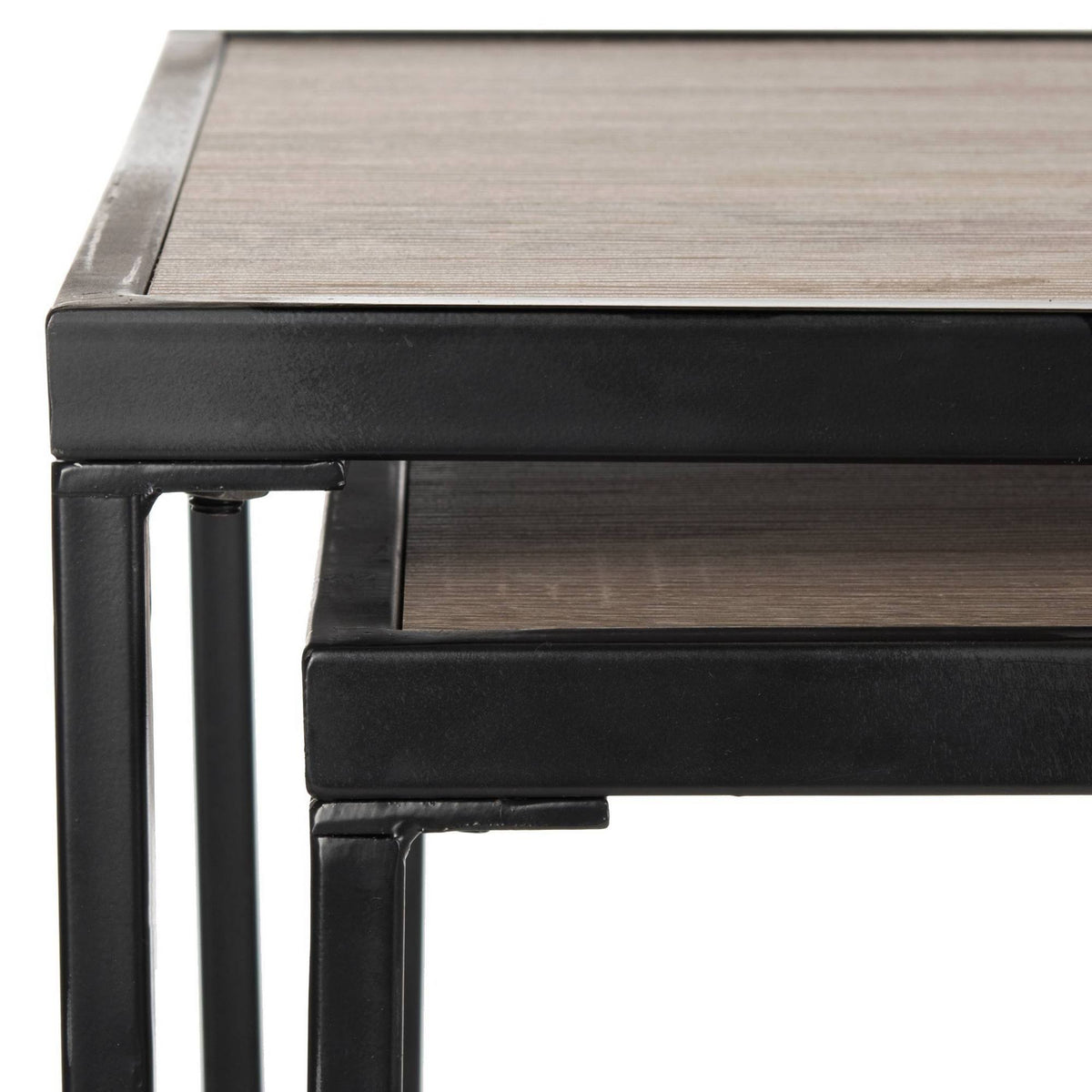 Light Brown Wood Stacking Console J861716