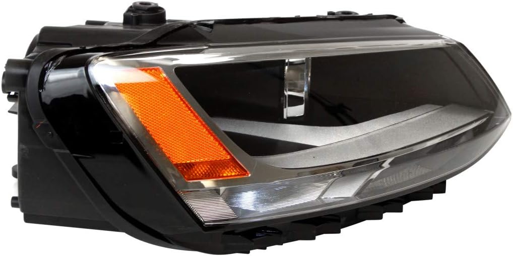 Passenger Side Headlight Assembly for Volkswagen Jetta 2011-2014 J795