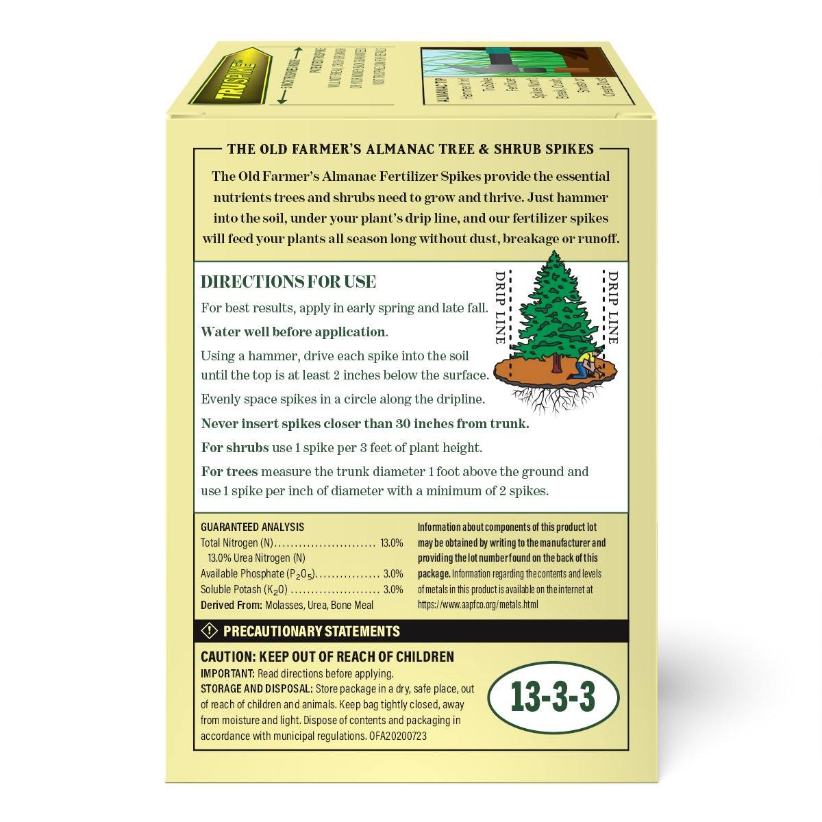 Tree & Shrub Fertilizer Spikes (Case of 12 Boxes) U4627