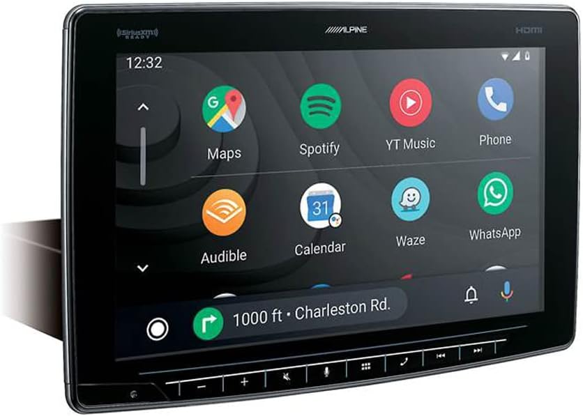 1-DIN Digital Media Receiver with License Plate Camera Y592