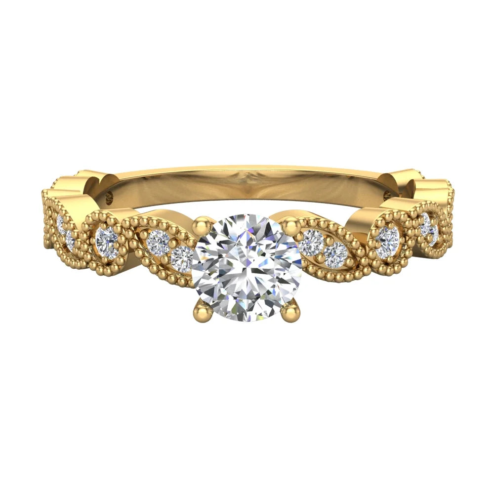 14K Gold Diamond Rings 0.60 CT TW E433782