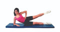 2x22 EnviroSafe Foam Exercise Mat with Cover K973