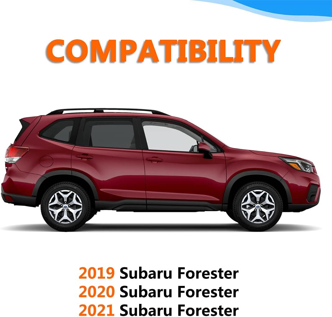 Black TPE Car Floor Mats for Subaru Forester P598