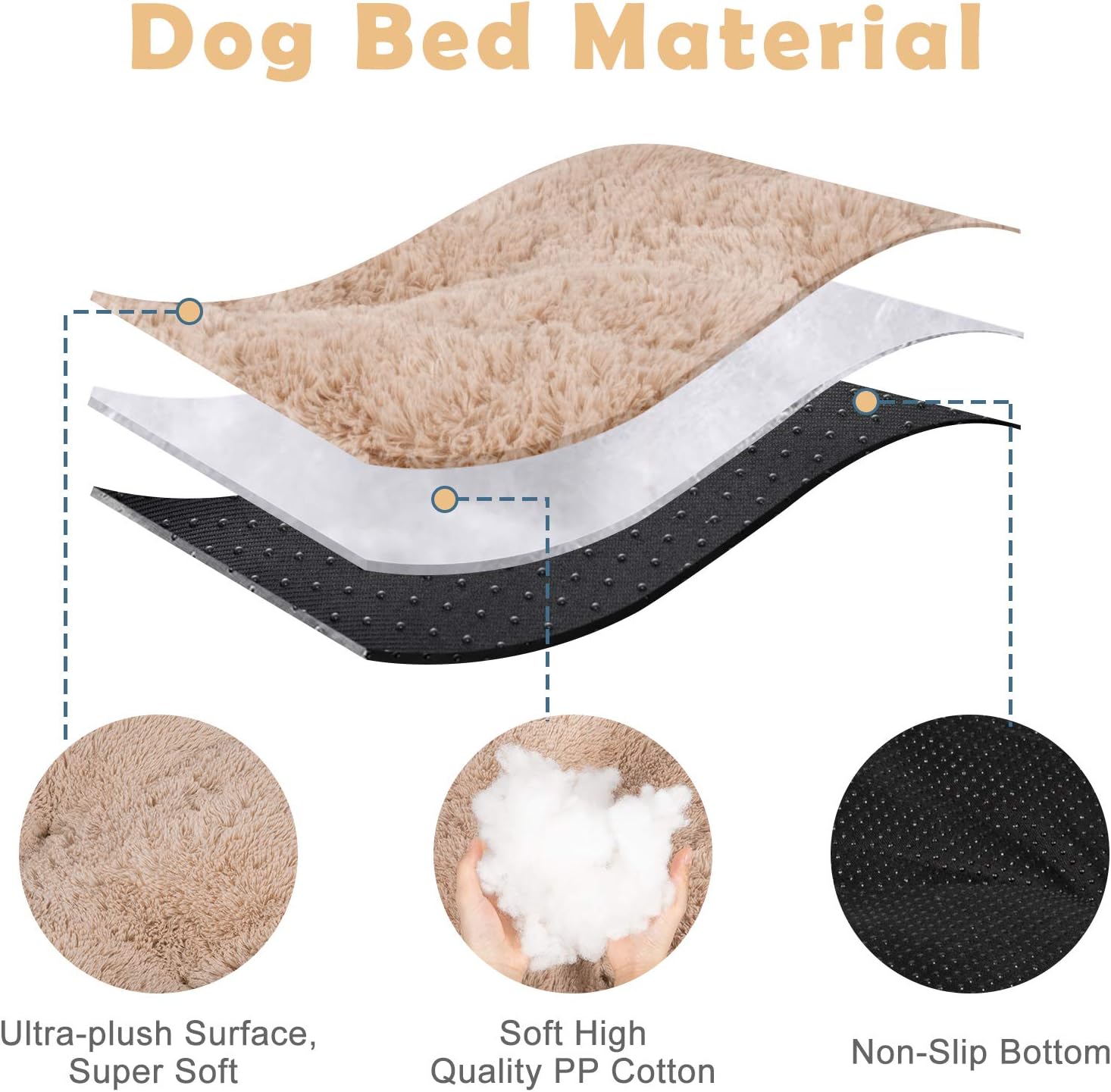 Large Dog Bed Crate Pad E970357