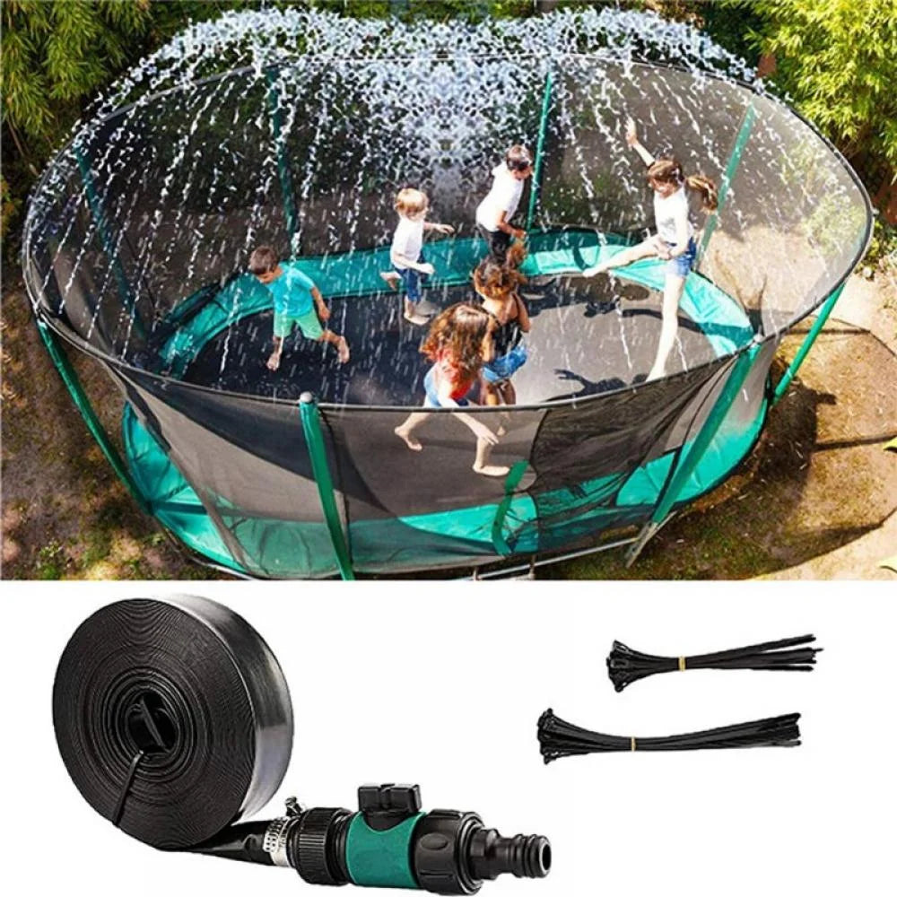 Trampoline Sprinkler with Expandable Garden Hose (39.4 feet) G3963