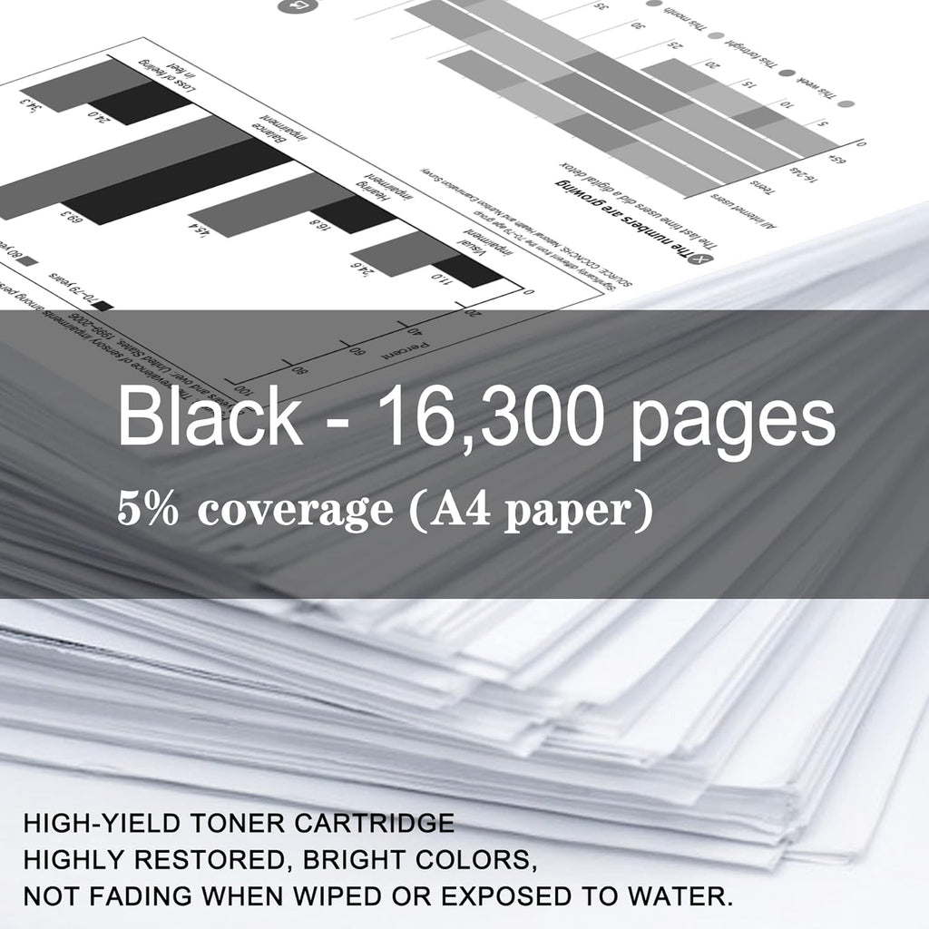2-Pack Black Toner Cartridge for Lexmark M3150 XM3150 XM3150h Printer F70771