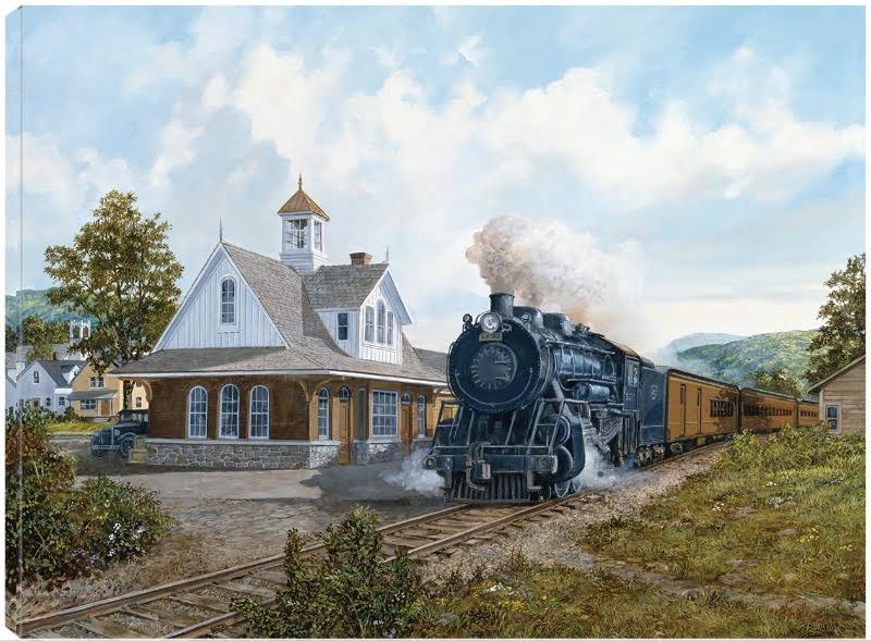 32x24 Canvas Art V7274